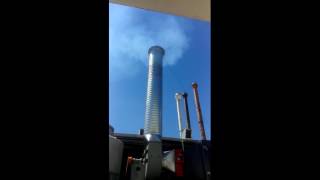 Klean electrostatic precipitator for textile stenter fume removal