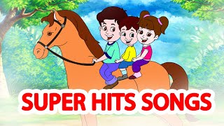 Super Hit Nursery Rhymes | Hindi Rhymes for kids | JingleToons