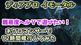 【ディアブロ イモータル】難易度ヘルⅤ推奨攻撃力を目指して修行してみました【diabloimmortal PC版オープンベータ】