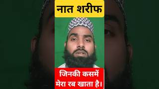 जिनकी कसमें मेरा रब खाता है #shortvideo #shortfeed #islamicmusic #naatsharif