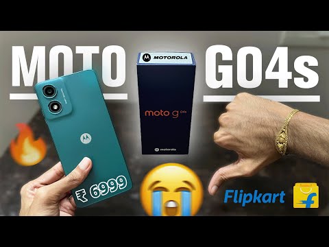 Análisis y desempaquetado del Motorola G04s: unidad minorista de Flipkart | El mejor teléfono por ₹6,999