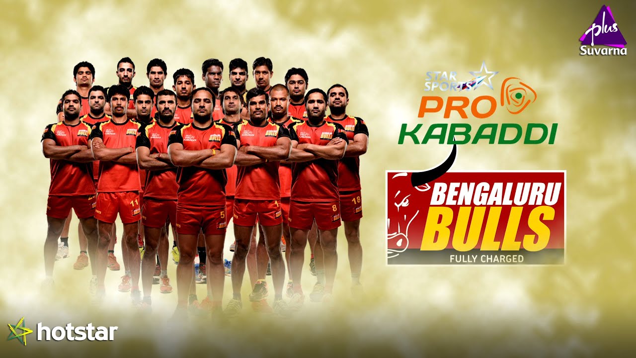 Pro Kabaddi Season 2 | Bengaluru Bulls Team Anthem - YouTube