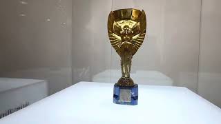 Jules Rimet Cup - Complete view of First World Cup Trophy