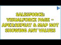 Salesforce: VisualForce Page - Apex:Repeat & Map not showing any values