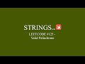 Leetcode 125 Valid Palindrome | Swift | SweetCode