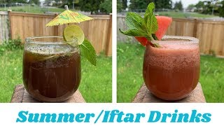 Refreshing and Quick Summer Drinks| Watermelon and Tamarind Masala Soda| Iftar Recipes