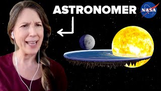 Real NASA Astronomer Reviews Flat Earth Simulator • Professionals Play