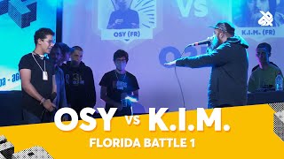 OSY vs K.I.M. | Florida Beatbox Battle 2020 | Battle 1