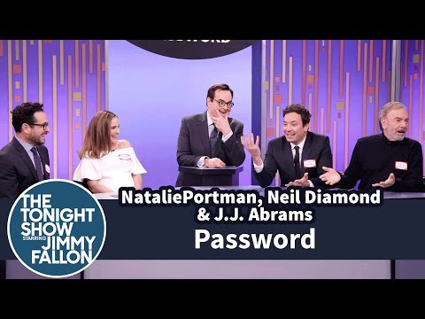 Password with Natalie Portman, Neil Diamond and JJ Abrams