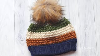 Terra Nova Beanie Crochet Pattern