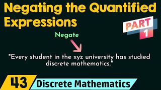 Negating The Quantified Expressions Part 1