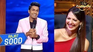 Rajat के 'केतली गर्म करने' की बात पर ठहाके मारकर हँसी Rochelle |India's Laughter Champion|Rajat Sood