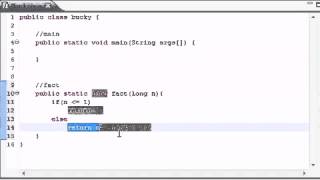 Intermediate Java Tutorial - 3 - Recursion