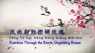 风雨彩虹铿锵玫瑰 Rainbow Through the Storm, Unyielding Roses - Chinese, Pinyin \u0026 English Translation