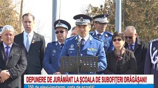 DEPUNERE DE JURAMANT LA SCOALA DE SUBOFITERI DRAGASANI