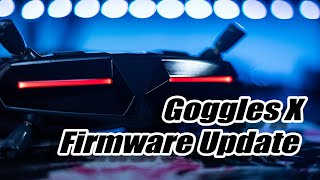 Walksnail Goggles X Firmware Update