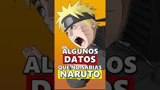 🍥 DATOS Y CURIOSIDADES de NARUTO UZUMAKI | Naruto Shippuden y Boruto #short