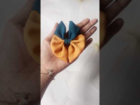 Smallest hair bow #bows #diy #handmade #shorts #subscribe #fypシ゚viral #fyp #viral #reels #tiktok