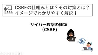 サイバー攻撃の種類（CSRF）