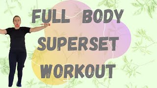 WORKOUT OF THE DAY|| FULL BODY|| SUPERSETS