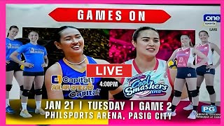 🔴 LIVE: CAPITAL 1 SOLAR SPIKERS vs CREAMLINE COOL SMASHERS | PVL ALL-FILIPINO CONFERENCE 2025