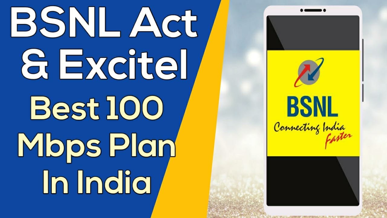 BSNL Not The No 1 Plan Provider | Best 100 Mbps Plan Of BSNL ACT And ...