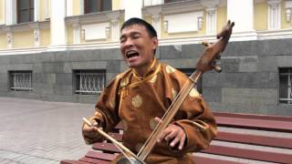 21.06.2015 Гость Арбата, Великолепный исполнитель народной восточной традиции,  Тувинец Белек.