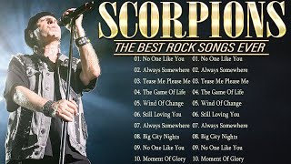 The Best Rock Songs Of Scorpions Playlist 2023 - Scorpions Greatest Hits Full Album