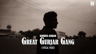 DRACO : Great Gurjar Gang | Latest Rap Song 2022