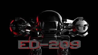 Dystopian Dark Synthwave - "ED-209"