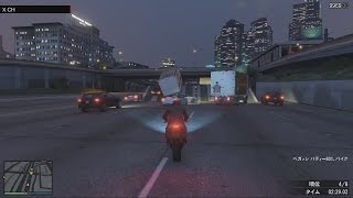 GTA5　part226　鬼畜レース　ザ！バイク