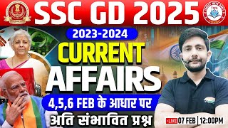 SSC GD 2025 | 2023-24 Most Expected Current Affairs #2 | Current Affairs for SSC GD By Ankit Sir