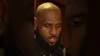 LeBron James direct Kyrie Irving question to Rob Pelinka 🍿 #shorts