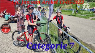 LJC Jan van Arckel 13-05-2023 MTB Jeugd wedstrijd categorie 7