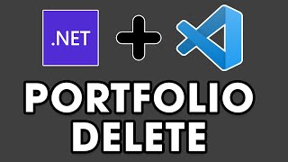 ASP.NET Core Web API .NET 8 2024 - 28. Portfolio DELETE