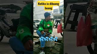 Ketika calon anak  dibuang sembarangan #shorts #ayah #ojol #kopijalanan