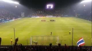 Buriram and Australia free kick.