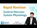 Central Nervous System Physiology Rapid Revision 🧠🧠🧠