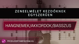 Hangnemek - Akkordok - Basszus | Zeneelmélet kezdőknek | Producertanfolyam.hu