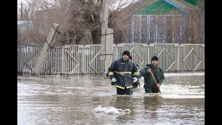 Столица Казахстана под угрозой паводка. Населенные пункты вблизи Астаны подтопле
