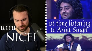 VOCAL COACH Reacts To Arijit Singh - FIRST LISTEN - BOLLYWOOD Singer Reaction (Soulful Performance)