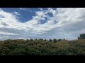 weather diaries. timelapse of clouds brewing in north. 3.45pm. kyneton. 16th dec 2024.