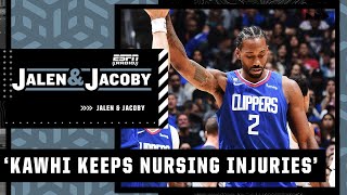 Kawhi Leonard keeps nursing injuries 🫣 - Jalen Rose | Jalen & Jacoby