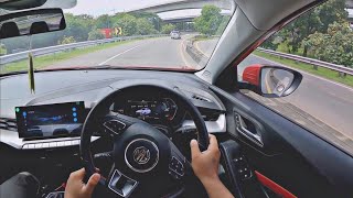 MG 5 GT POV Driving Indonesia / POV Test Drive