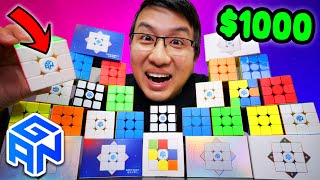 I Bought EVERY GAN Rubik's Cube So You Don't Have To!