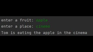 Mad lib generator in python part:1
