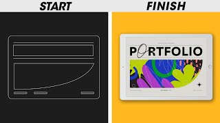 🔸 The ONLY Graphic Design Portfolio Video You Need To Watch!