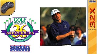 Longplay of 36 Great Holes Starring Fred Couples