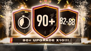 This is what I got in my 90+ x10 UPGRADE PACK! - FIFA 21 Ultimate Team