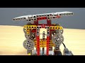 asmr making a lego technic heavy lifting machine lifting bigger and better